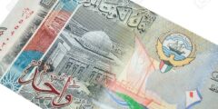 سعر الدينار الكويتي